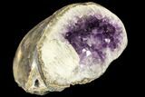 Purple Amethyst Geode - Uruguay #87456-2